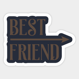 Best friend Sticker